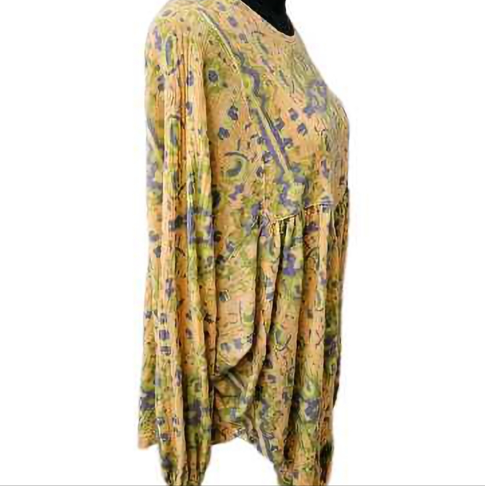 Free People Vibrant Floral Blouse - Picture 8 of 16